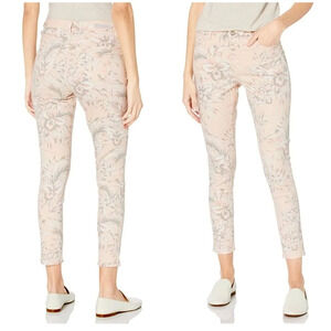 Sanctuary Social Ankle Skinny Jeans 24 Floral Print stretch Standard Rise Pants